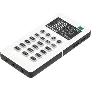 Yoidesu Portable Voice Changer, Bluetooth Sound Card with 8 Voice Modes 9 Sound Effects 10 Level Pitch Control, Plug and Play for Phone Computer Gaming Live Stream in Kuwait