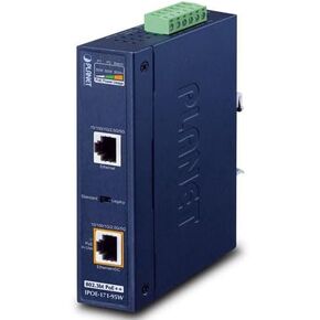 Planet IPOE-171-95W Injector - IP30, Industrial Single-Port Multi-Gigabit 802.3bt PoE++ Injector in Kuwait