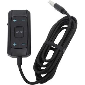 USB 7. Card, Realistic Portable Surround Sound Effects for Laptop, Convenient to Use ABS in Kuwait