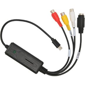 Zopsc Type C Card, to USB Sound Video Converter Adapter for 10 8.1 8 7 Vista OS X in Kuwait