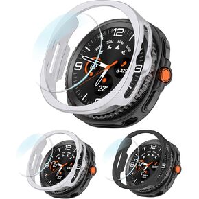 Compatible with Samsung Galaxy Watch 9/8 40mm Screen Protector Case in Kuwait