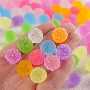 30PCS Assorted Candy Slime Charms,Resin Fake Candy Charms for Crafts,Embellishments,Phone Cases,Nail DIY Decor(Mixed Color) in Kuwait