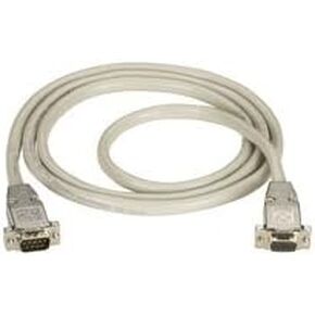 Black Box DB9 Extension Cable with EMI/RFI Hoods, Beige, Male/Female, 50-ft. (15.2-m) in Saudi Arabia