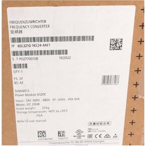 SMOCONE Expedited 6SL3210-1KE24-4AF1 New and Sealed in Box 6SL32101KE244AF1 1 Year Warranty and Fast in Kuwait