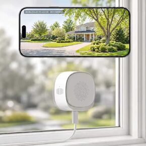 Zmodo 2026 New 4MP 2.5K Window Security Camera, 2.4/5GHz WiFi Indoor Camera in Kuwait