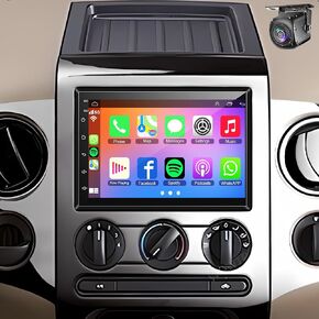 Car Radio for Ford Focus 2012 2013 2014 2015 2016 2017 2018, Support Wireless Carplay Android Auto,GPS Navigation, 10.4" Touch Screen Head Unit, 4G RAM+64G ROM, Reverse Camera, FM, Bluetooth, 5G WiFi in Saudi Arabia