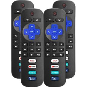3-Pack for Roku Remote Replacement Compatible with All Roku Smart TVs in Saudi Arabia