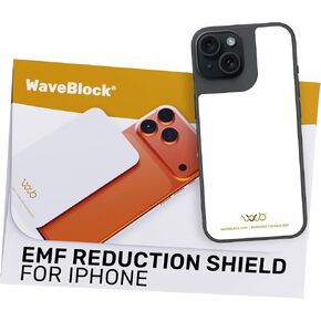 WAVEBLOCK EMF Blocker Sticker for iPhone 17 Pro Max White in Saudi Arabia