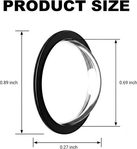 2 Pack Car Backup Camera Protector Cover, Clear HD Camera Lens Protector, 360° All-Round Protection Car Backup Lens Cap for Dust Scratch, Universal Essential Part for Most Vehicles in Kuwait
