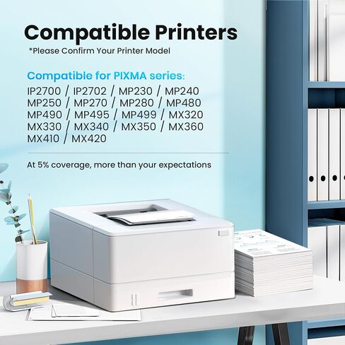 210XL and 211XL Ink Cartridges Replacement for Canon 210 XL and 211 XL Ink Cartridges 211XL Color 210XL Black Ink Cartridge Work for IP2702 MP230 MP250 MP280 MP480 MX320 MX330 MX340 (1 Black,1 Color) in Kuwait