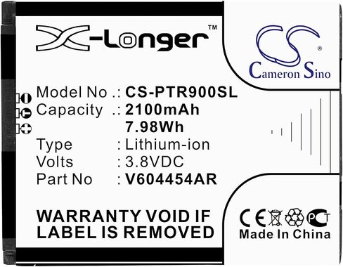 XPS Replacement Battery for Verizon MHS900LS, XHG-R300, MHS900LPP, MHS900L, Ellipsis Jetpack PN V604454AR, FWCR900BATS 2100mAh in Kuwait