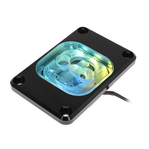 XSPC RayStorm Edge CPU Water Block, AMD/AM4/AM5, Addessable RGB, Black in Kuwait