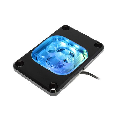 XSPC RayStorm Edge CPU Water Block, AMD/AM4/AM5, Addessable RGB, Black in Kuwait