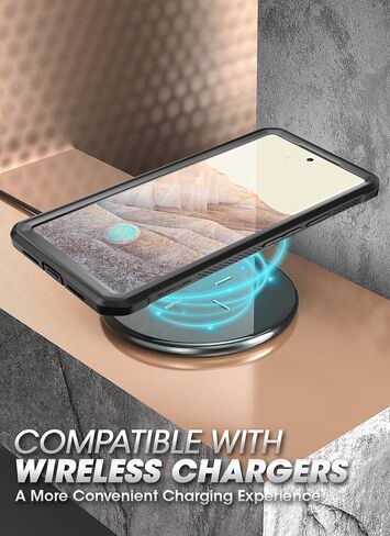 SUPCASE for Google Pixel 7 Pro 2022 Case with Screen Protector &Stand,Black in Kuwait