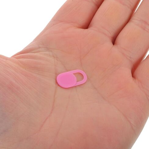 Homoyoyo 100pcs Ultra Thin Pink Laptop Camera Cover with Sliding Privacy in Kuwait