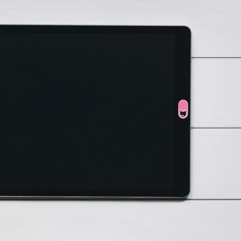 Homoyoyo 100pcs Ultra Thin Pink Laptop Camera Cover with Sliding Privacy in Kuwait