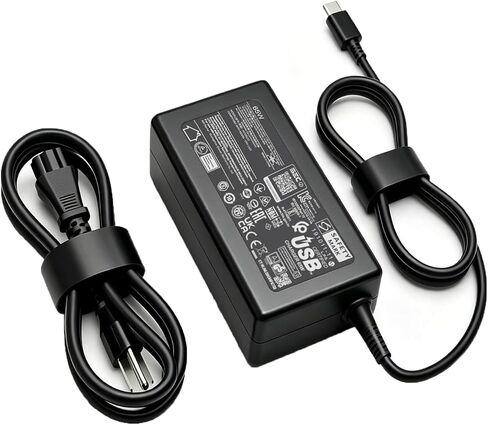65W USB C Charger Fit for HP EliteBook x360 840 830 835 845 640 650 Laptop in Kuwait