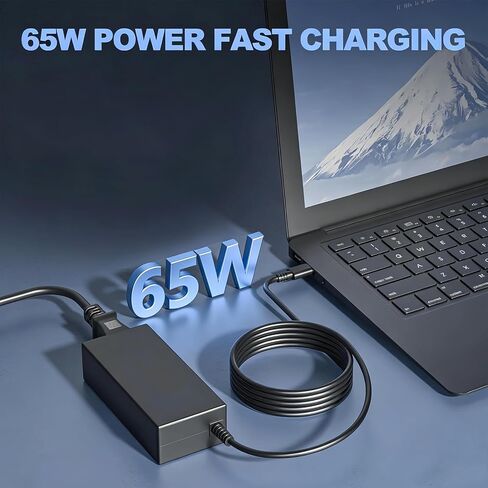 65W USB C Charger Fit for HP EliteBook x360 840 830 835 845 640 650 Laptop in Kuwait