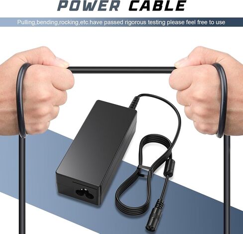 Fancy Buying 65W Charger Ac Adapter for Dell Laptop Charger Compatible with Latitude Vostro Inspiron15 Charger HA65NS5-00 Supply Cord 2 in 1 Round Tip Replacement (4.5x3.0mm and 7.4x5.0mm) in Kuwait