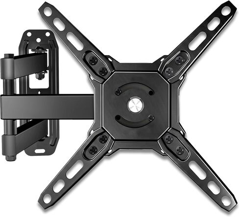 Utopia Home TV Wall Bracket, fits 13-42 inch Flat & Curved TVs, Space Saving Design, Swivels/Tilts/Extends/Rotates, Holds up to 20 Kg, Max VESA 200x200mm in Saudi Arabia