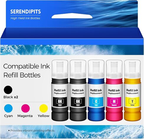 Compatible for EPT522 Ink Refill Bottles ET-2800 ET-2400 ET-4800 ET-2803 in Saudi Arabia