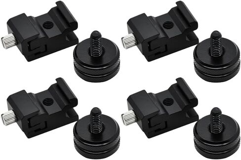 8pcs Flash Hot Shoe Mount Adapter Kit with Adjustable Nuts for Cameras in Kuwait