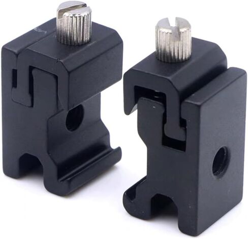 8pcs Black Aluminum Alloy Flash Hot Shoe Mount Adapter in Kuwait