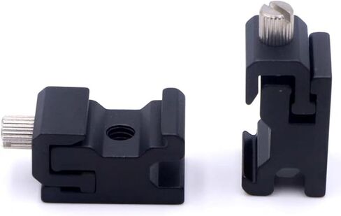 8pcs Hot Shoe Mount Adapter Set with 2 Adjustable Nuts Aluminum Alloy in Kuwait