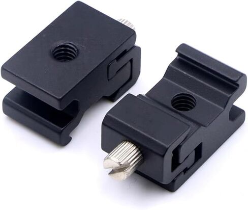 8pcs Hot Shoe Mount Adapter Set with 2 Adjustable Nuts Aluminum Alloy in Kuwait