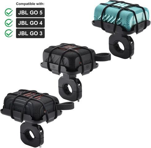 Bike Speaker Mount Handlebar Holder for JBL Go 5/Go 4/3 Speaker in Kuwait