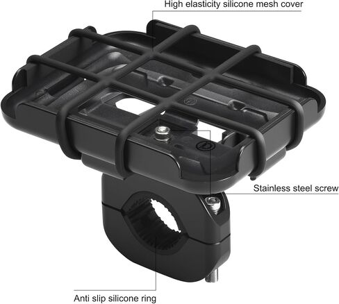 Bike Speaker Mount Handlebar Holder for JBL Go 5/Go 4/3 Speaker in Kuwait