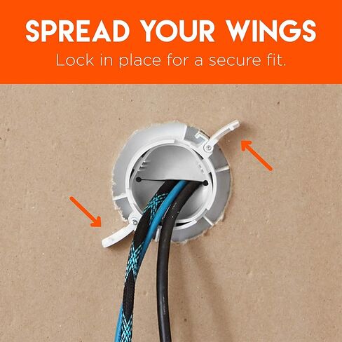 ECHOGEAR Tilting TV Mount & in Wall TV Cable Hider Bundle - Mount TVs Up to 70" & Conceal The Wires Behind The Wall in Kuwait