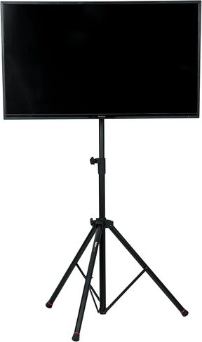 Gator Frameworks Deluxe Adjustable Tripod LCD/LED TV Monitor Stand with Lift Piston, Fits Screens up to 48" (GFW-AV-LCD-2) in Kuwait