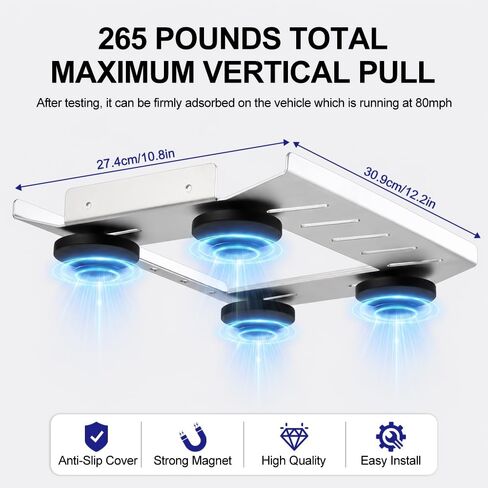 265 LBS Starlink Mini Magnetic Mount for Car Roof with PC Shield in Kuwait
