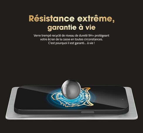 Muvit TIGER GLASS PLUS VERRE TREMPE RECYCLE IPHONE 15 in Kuwait