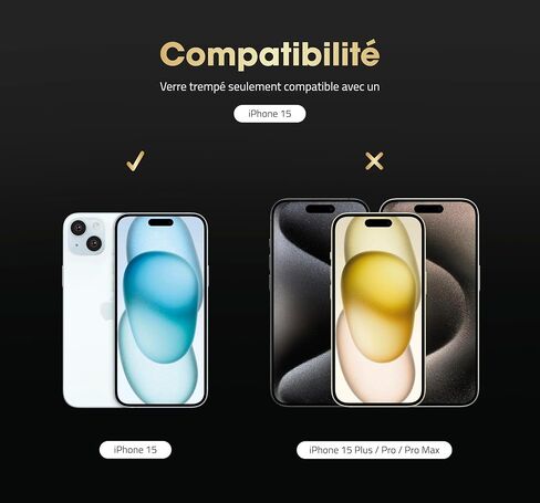 Muvit TIGER GLASS PLUS VERRE TREMPE RECYCLE IPHONE 15 in Kuwait