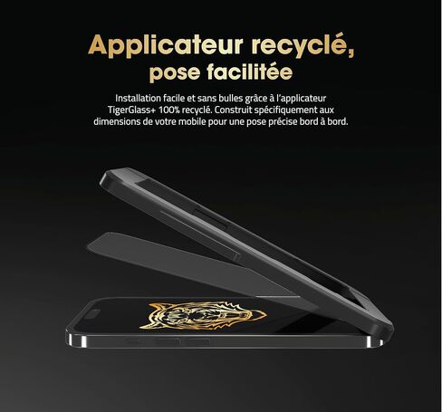Muvit TIGER GLASS PLUS VERRE TREMPE RECYCLE IPHONE 15 in Kuwait