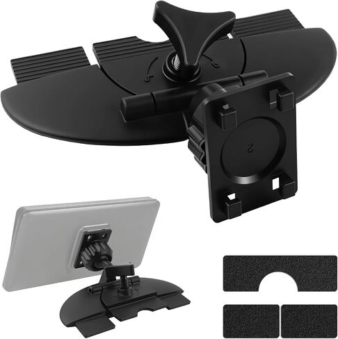2026 Upgraded CD Slot Mount for Carplay Screen,CD Mount for Carplay Screen Stable Viewing with 360° Adjustable,Deep Clamps Carplays CDs Mounts Compatible with 7-11" Monitors in Saudi Arabia