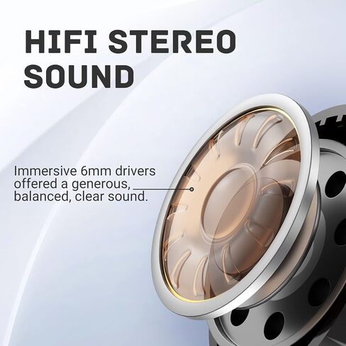 for Samsung Galaxy S23 S4 S25+ Ultra Bluetooth 5.3 Headphones 3D Stereo with Earhook, 40H Touch Control Over Ear Headphones, IP7 Waterproof Earphones Built-in Mic for Running Workout Sport in Kuwait