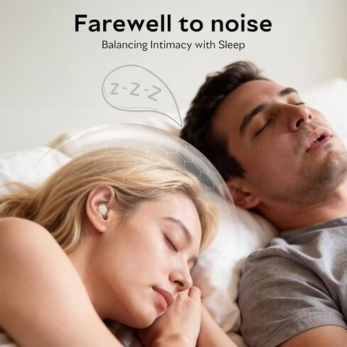 OHAYO A10 Sleep Earbuds Bluetooth 6.0 Noise Isolation Headphones for Side Sleepers No Touch Control Tiny Sleeping Ear Buds, White Noise APP in Kuwait