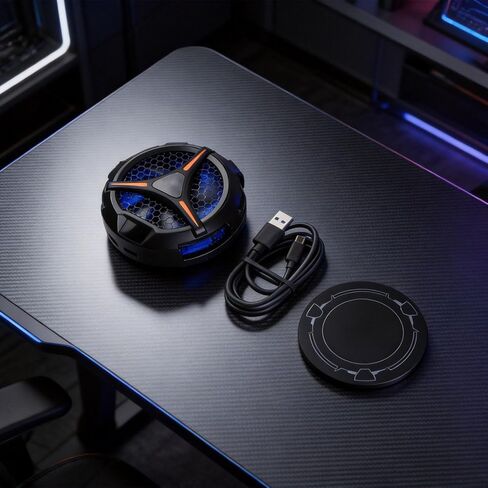ABS Gaming Laptop Cooling Pad Dual Speed Mode in Kuwait