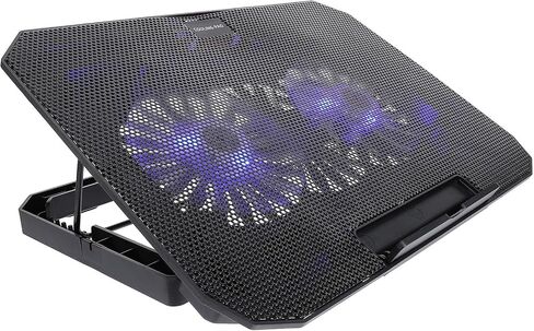 USB Laptop Cooler for 14 to 15.6 Inch Laptop, Black ABS in Kuwait