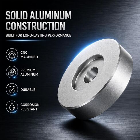 45 Adapter for Record Player, Aluminum 45 RPM Record Adapter for 7 Inch in Kuwait