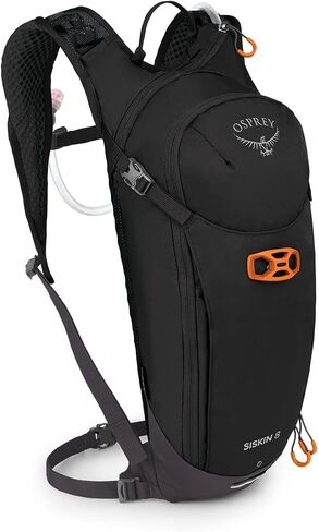 Osprey Siskin 8L Men's Biking Backpack with Hydraulics Reservoir, Black in Kuwait