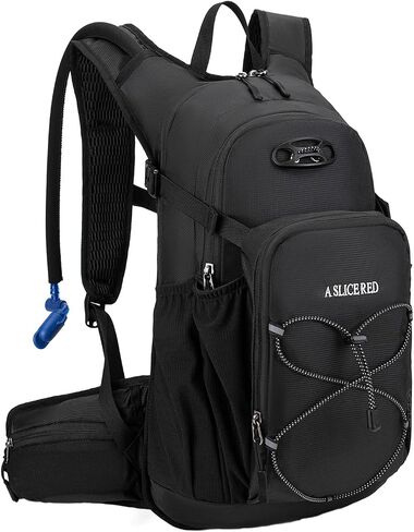 Hydration Backpack, Lightweight Water Backpack for Hiking with 3L Leak Proof Water Bladder, Insulated Hydration Pack Ideal for Hiking and Cycling, 18L in Kuwait