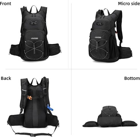 Hydration Backpack, Lightweight Water Backpack for Hiking with 3L Leak Proof Water Bladder, Insulated Hydration Pack Ideal for Hiking and Cycling, 18L in Kuwait