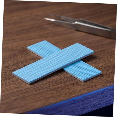 5pcs M. 2 SSD Thermal Cooling Pad 1mm Silicone Heat Dissipation in Kuwait
