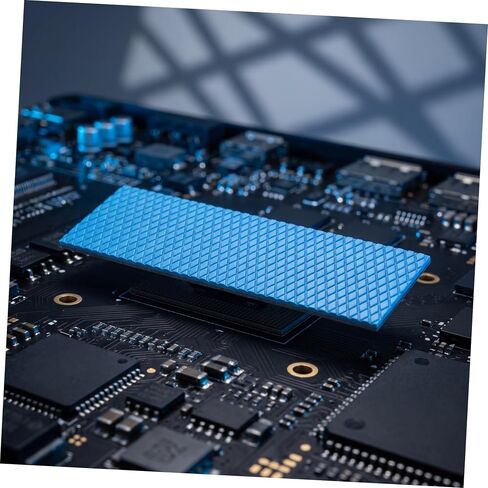 5pcs M. 2 SSD Thermal Cooling Pad 1mm Silicone Heat Dissipation in Kuwait