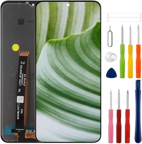 New LCD Display Replacement for Galaxy Xcover 7 Pro G766B G766BU1 G766B/DS LCD Screen Digitizer Assembly Replacement with Upgraded Repair Tools Kit-Black in Kuwait