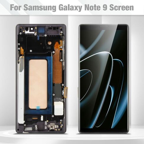 for Samsung Galaxy Note 9 Screen Replacement with Frame,Black Incell in Kuwait